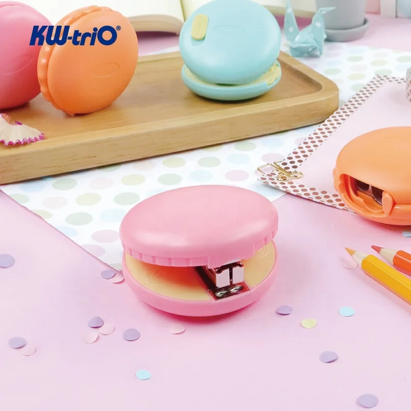 KW-triO Macaron Shape Mini No.10 Pocket Stapler