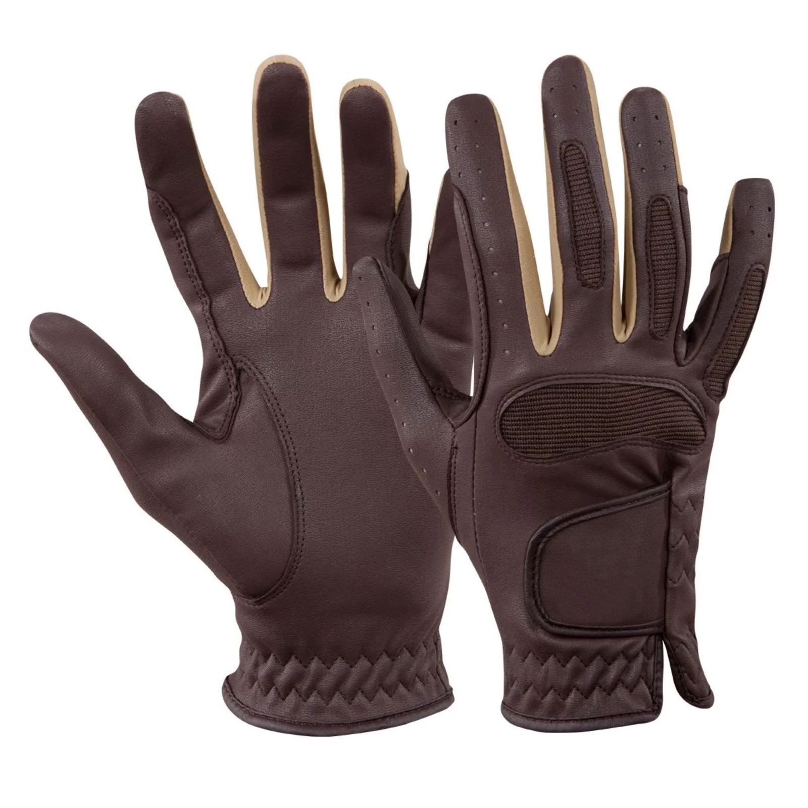 High Quality Leather New Arrival New Design Wholesale Hot Sale Good Price Men Women Equestrian Gloves Horse Riding Gloves