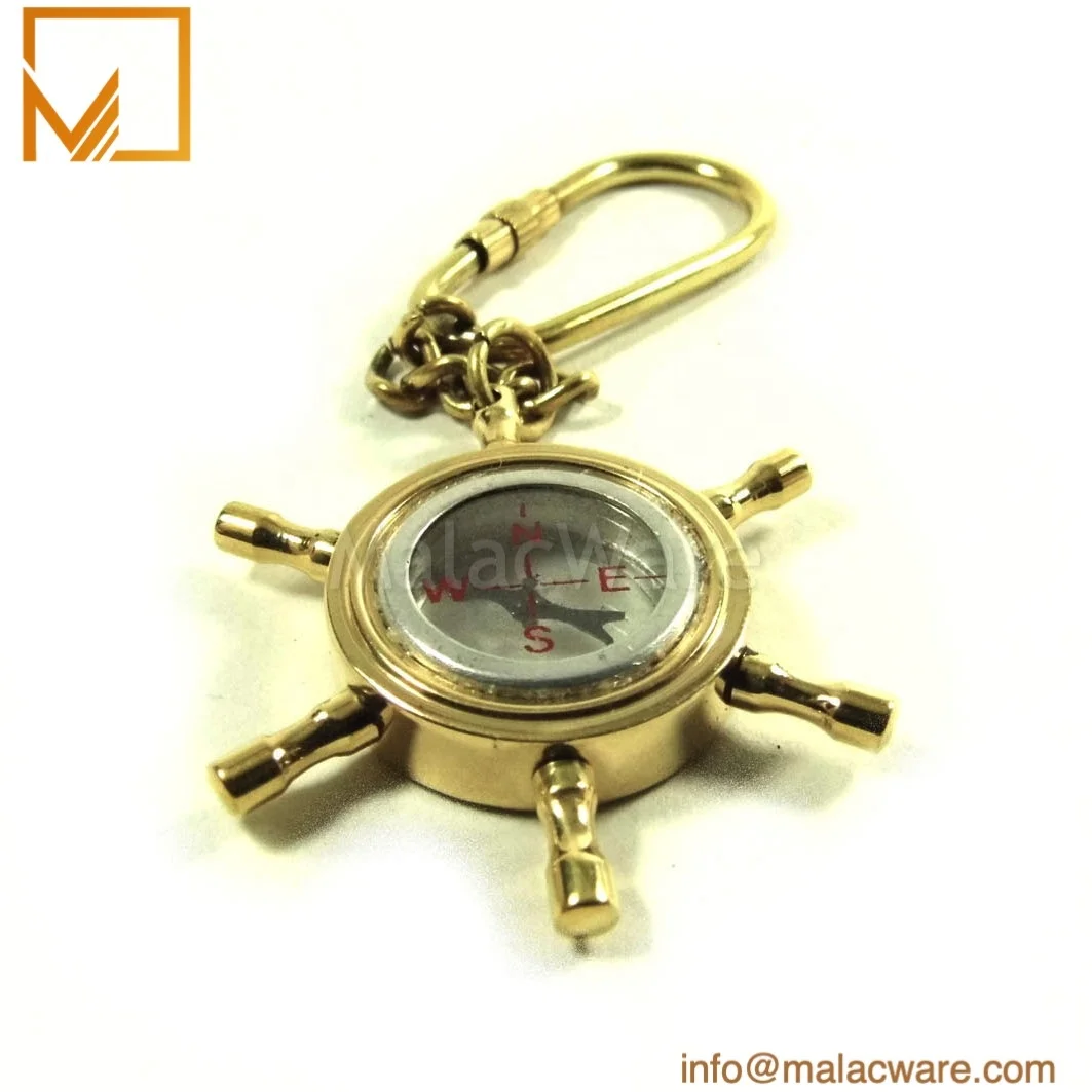 custom logo father^s day gift key chain brass metal made unique design metal key chain