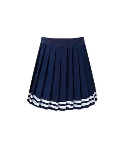 Classic Pleated School Uniform Skirt for Girls Made with High Quality Polyester and Cotton Material  from Indian Exporter
