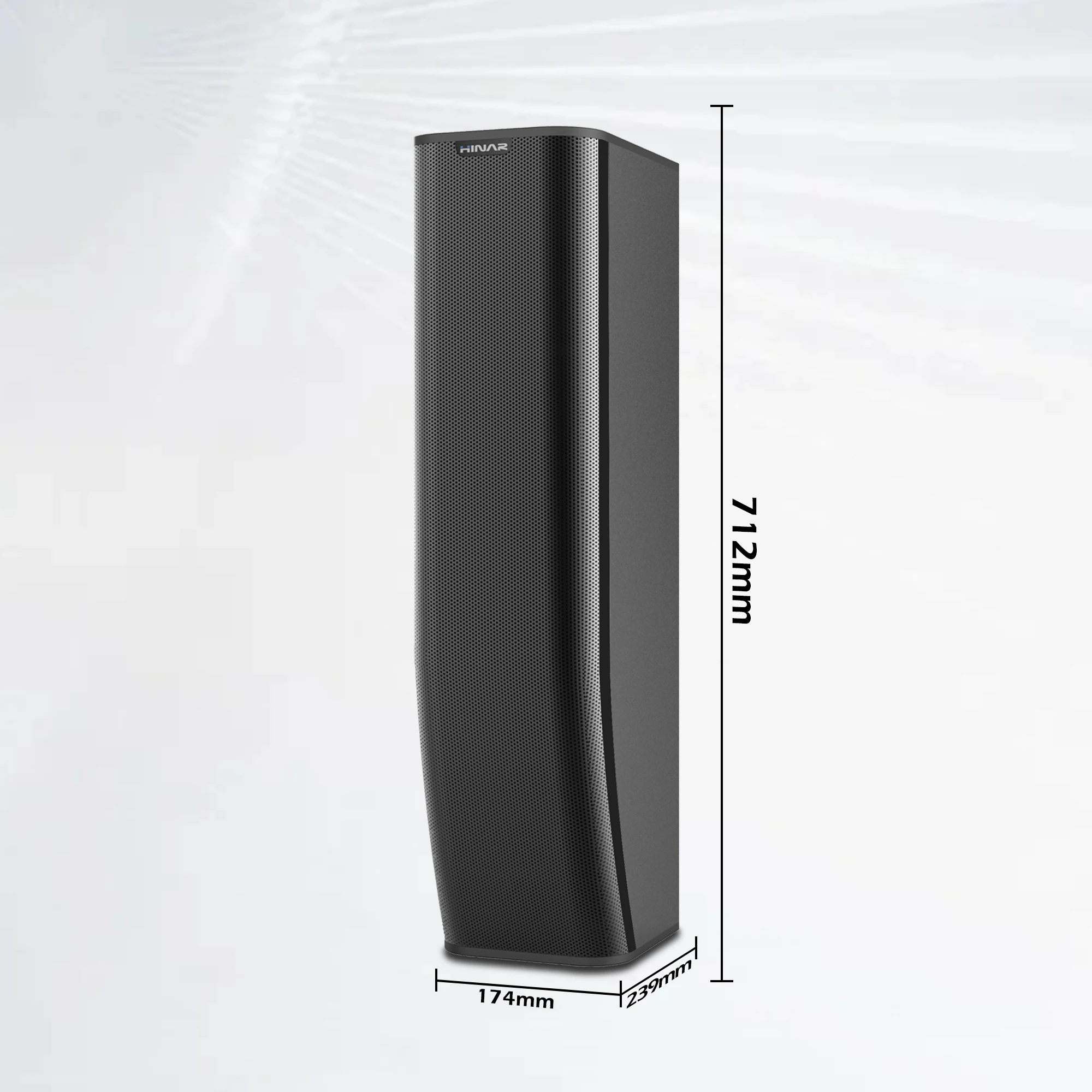 CLP4510BF  Array Colonna Altoparlante Ferrite Unit Line Array Acoustic Column Speaker For Digital Courts Conference