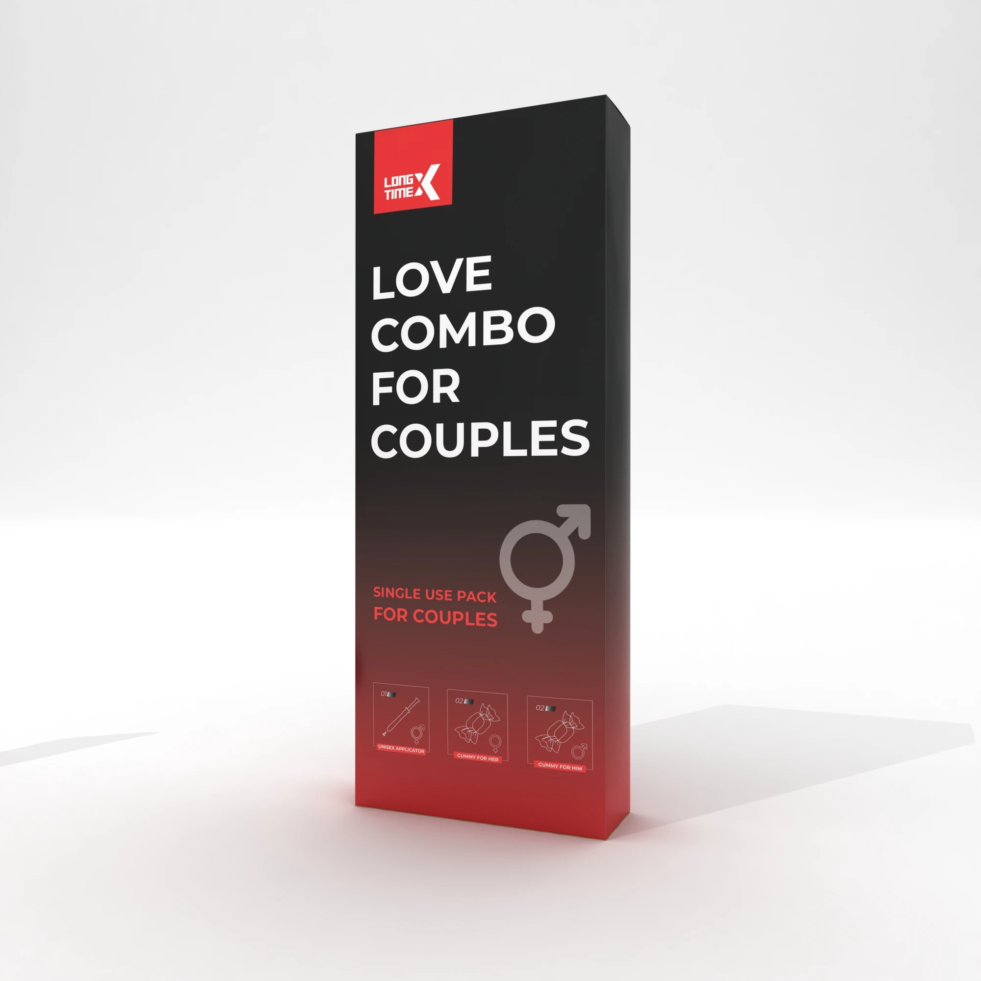 LongtimeX performance new packaging shot of Lubricant gel and gummies health for couple sexua; care hot selling product 2024