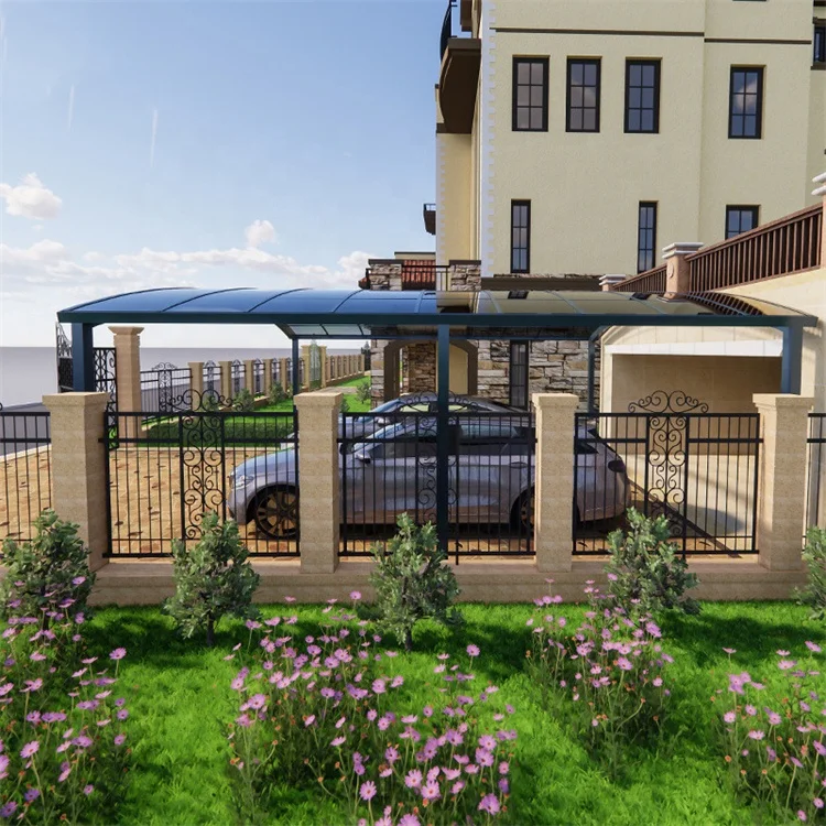 Canopy Waterproof  Sheet Rain Cover Balcony Door Pool Canopy Roof Plastic Polycarbonate Awning Canopy Pantry