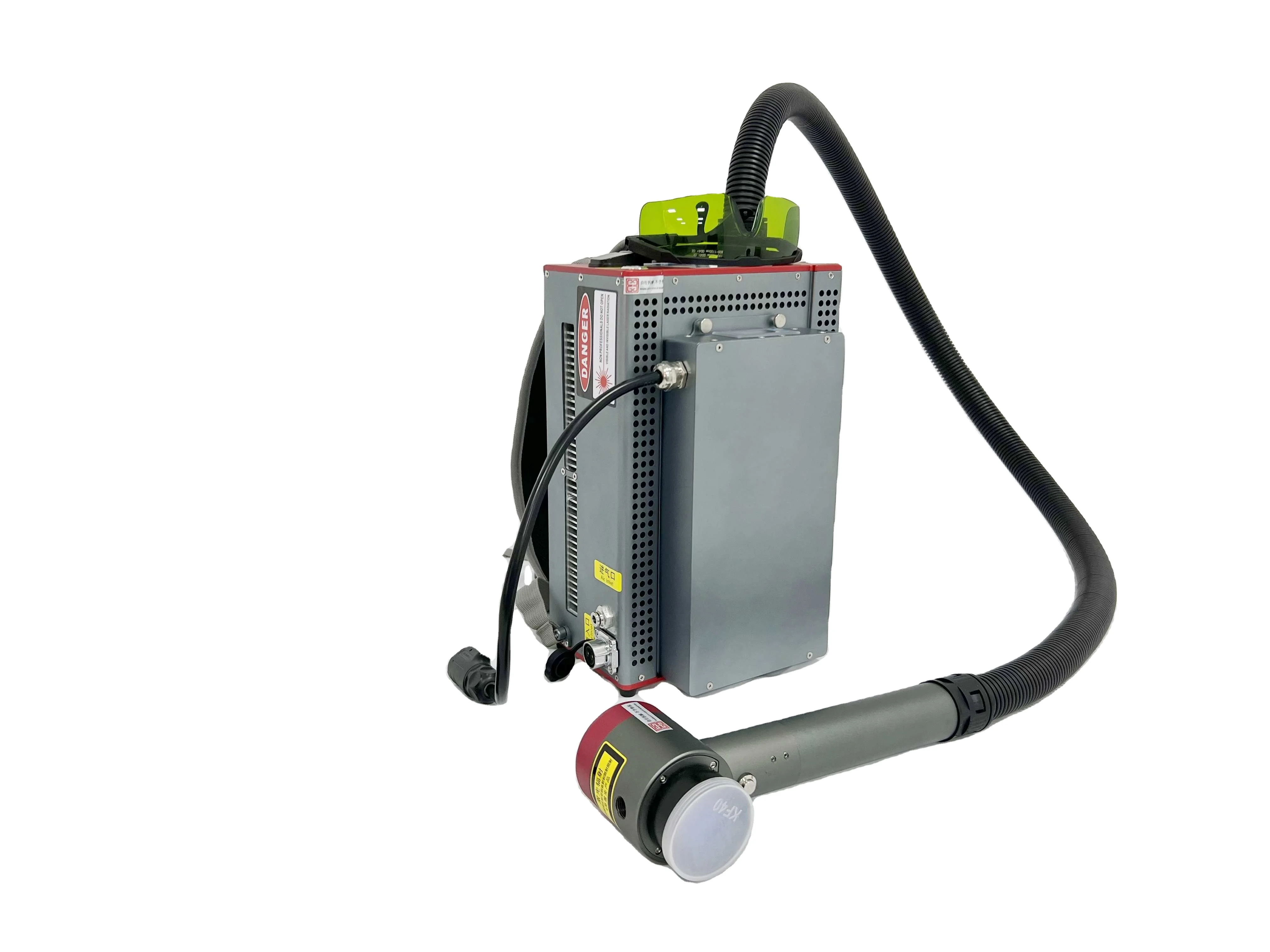 100W Backpack laser cleaner non-contact laser rust remover fiber laser cleaner price