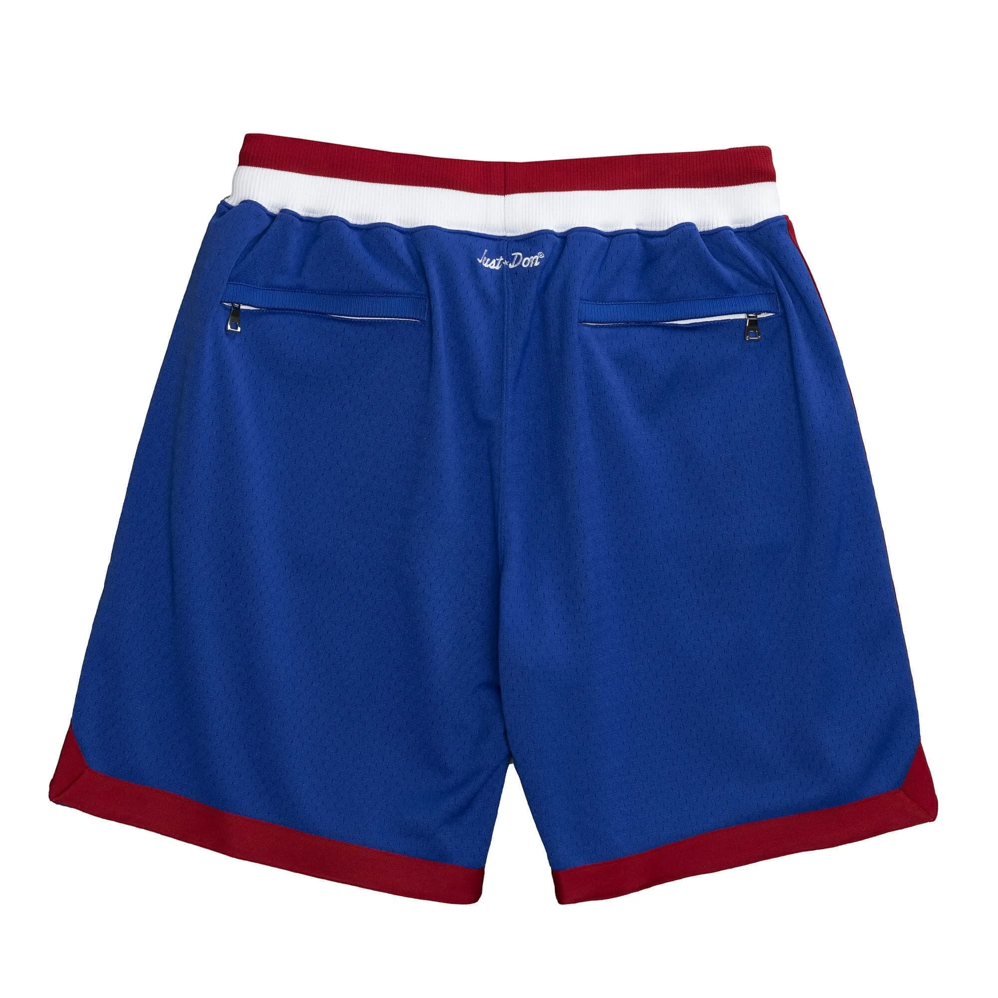 Wholesale 100% Polyester Mesh Plain Basketball Shorts Retro With Logo Custom Just Don Mens Basketball Streetwear Shorts