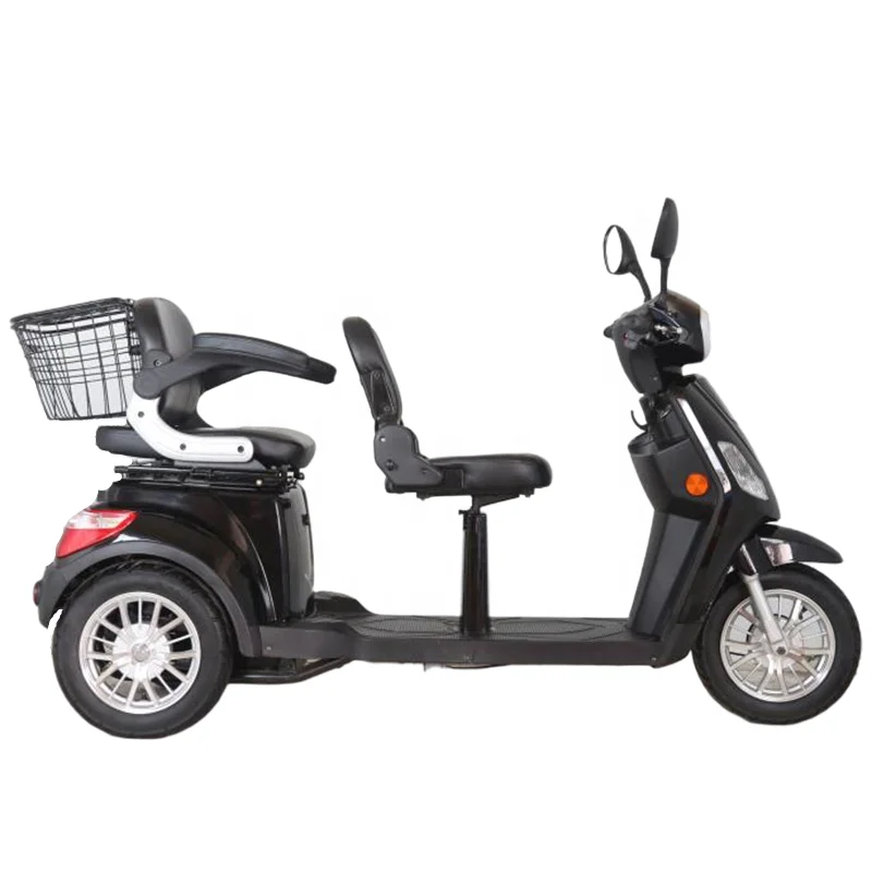 500W/800W Cheap Adult 3 Wheel Electric  Scooter Trike, Electric Pedal Tricycle With Two Seat (TC-021)