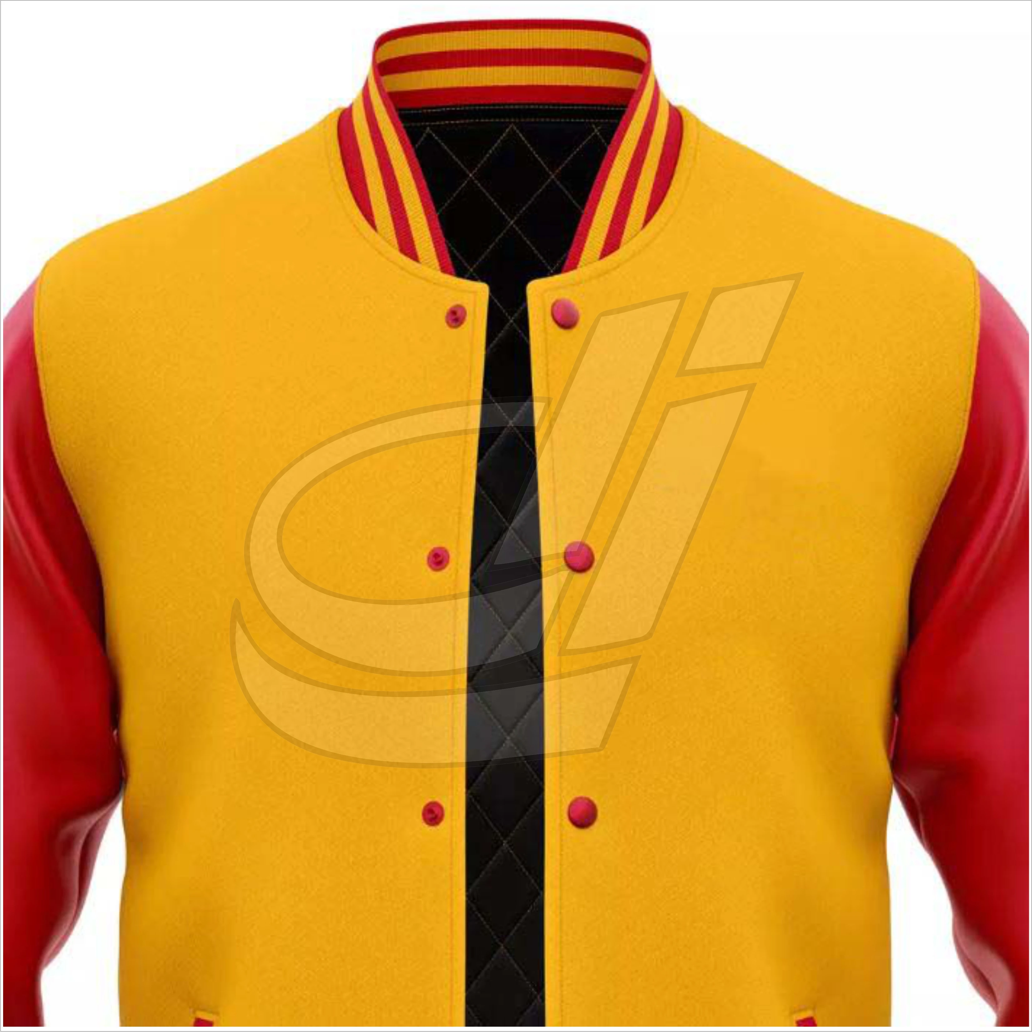 New Custom Mens Winter Jacket Leather Sleeves Letterman Sialkot City Chiefs Varsity Jackets For men