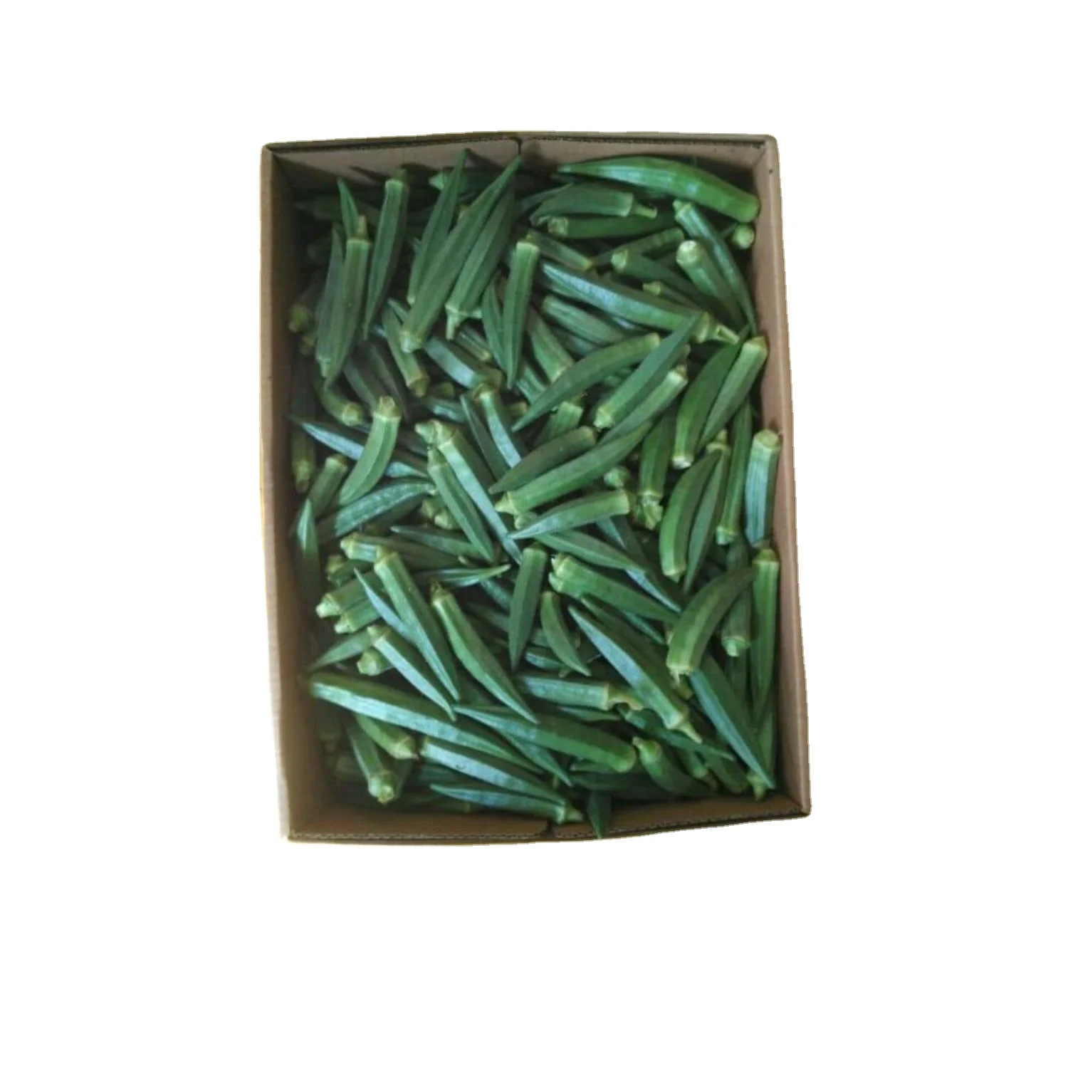 Okra gombo потребление Pusa Sawani / Okro темно-зеленый экспортеры из индийской производственной компании по хорошей экспортной