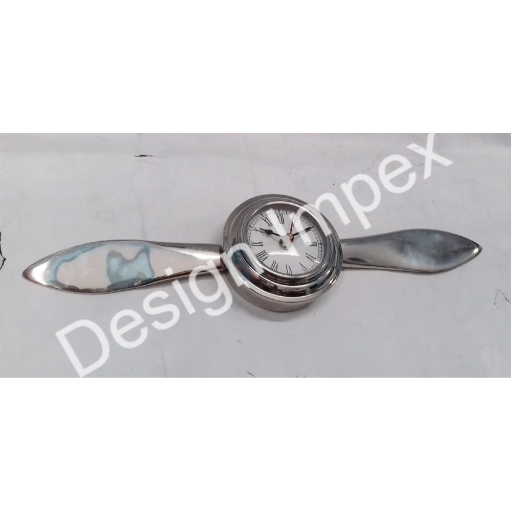 Элегантные модели самолетов из литого алюминия, пропеллер и портативные настольные часы, хит продаж, оптовая продажа, качественный пропеллер по низкой цене