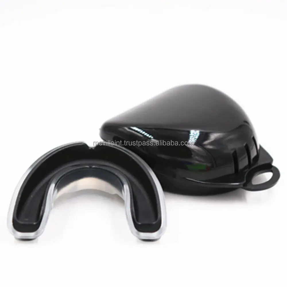 Sport Mouth Guard Teeth Protector Mouthguard Tooth Brace Basketball Rugby Boxing Karate Appliance Trainer With Box