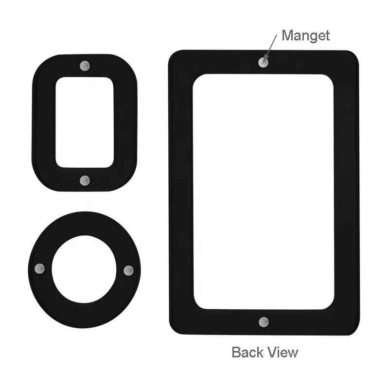 Plastic Magnetic Picture Mini Magnet Board Pocket Magnet Photo Frame