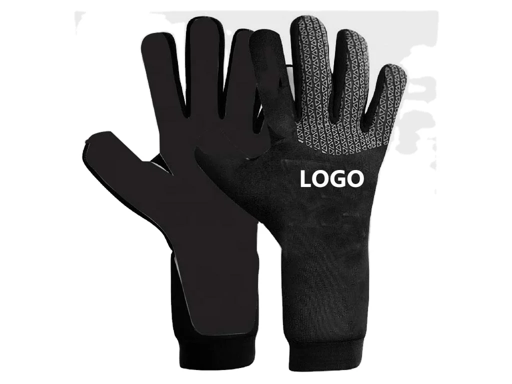 High Quality Goalkeeper Gloves 4mm Contact latex grip