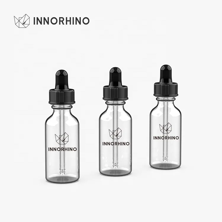 Crown No Drip Glass Olive Oil Dropper Bottle INNORHINO