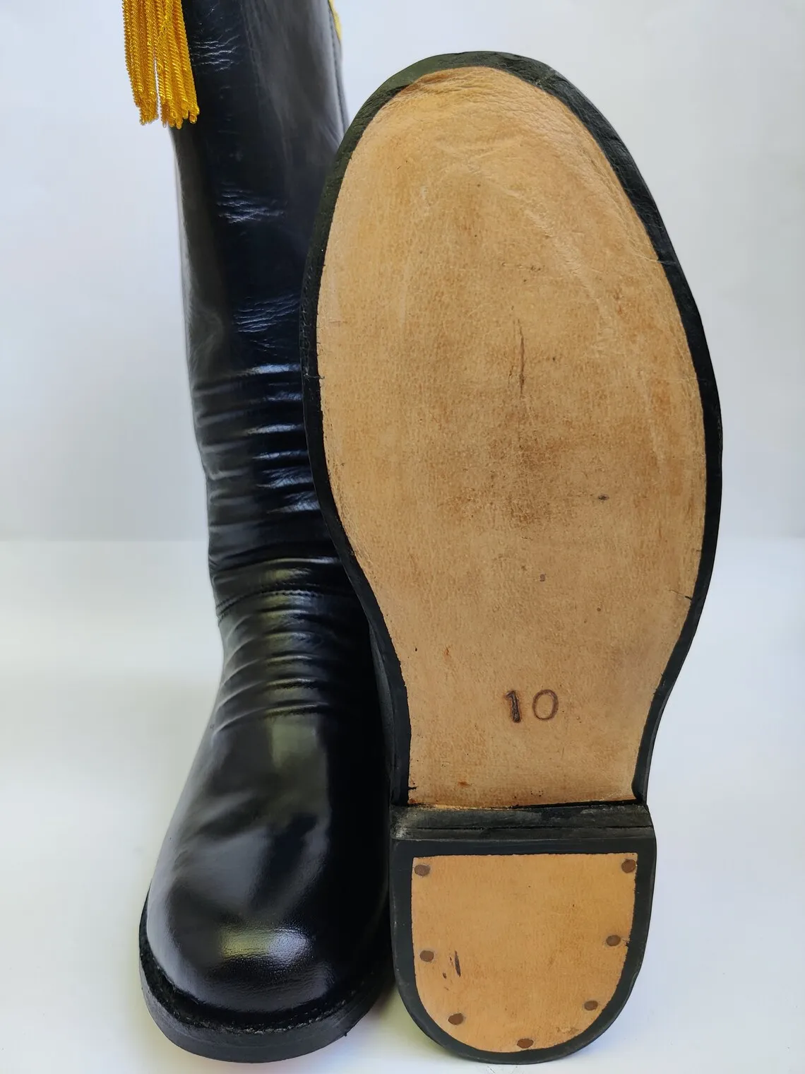 Men genuine leather long boot high quality leather grading boot ridder fashion shoes