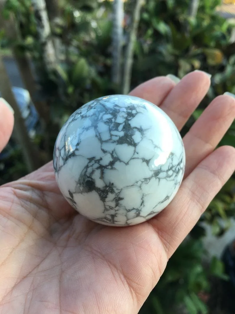 Wholesale Howlite Sphere for Home Decor Crystals