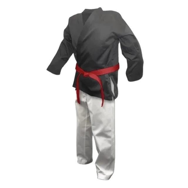 Dobok костюмы для боевых искусств тхэквондо-Ги форма каратэ/лучшие унисекс индивидуальные с поясом Лучшие Хлопковые 2 комплекта