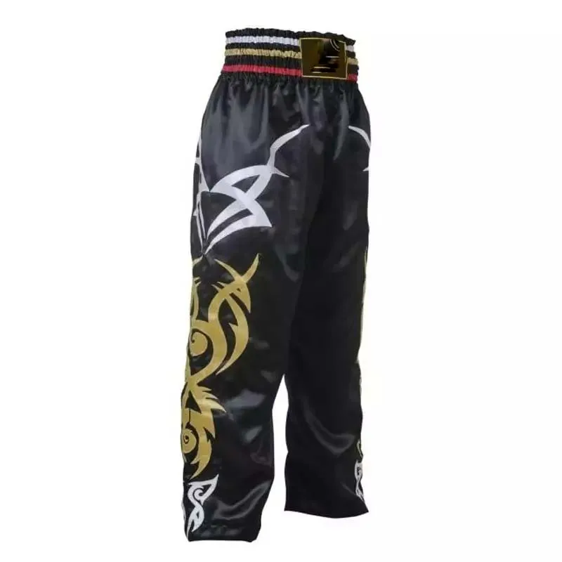 Wholesale custom logo kickboxing pant kickboxing sparring Trouser Boxing Training Pant 100% polyester Trouser