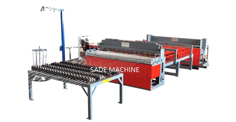 Automatic welded wire mesh machine