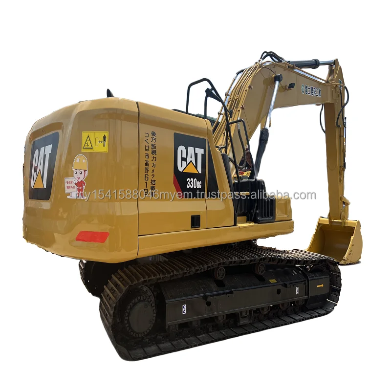 Original CAT 330GC Hydraulic Crawler Excavator 30ton Good Condition Caterpillar Construction Cheap Digger CAT330C