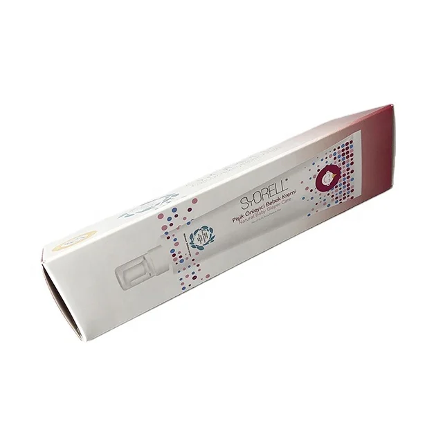 Triangle Custom Logo Printed Cream Pharmaceutical Multi Purpose Paper Box Customizable Shape Required Custom Cut Box Medicine