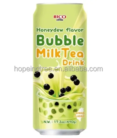 Жемчужный молочный чай RICO Honeydew 490 г банка напиток мгновенного приготовления boba консервированные безалкогольные напитки из