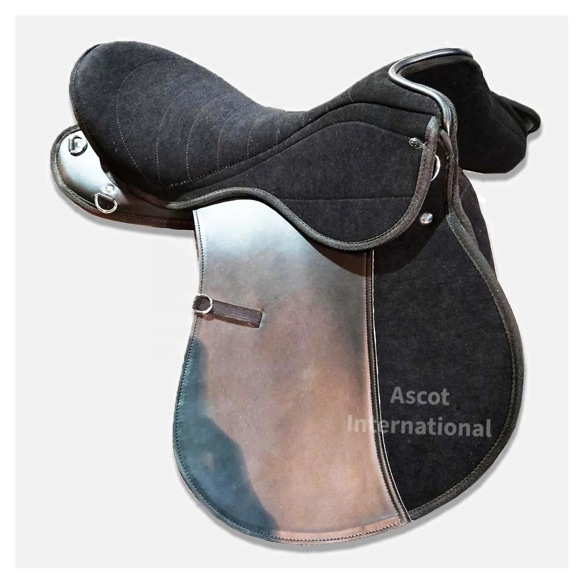 Premium quality English leather Endurance Saddle for horse riding complete set top Indian manufacturer