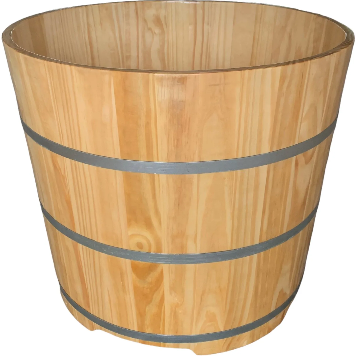 Hot Sales Wooden Spa Tub Natrual Wooden Barrel Bath Tub Pine Wood Bathtub Made In Vietnam Manufactory OEM/ODM