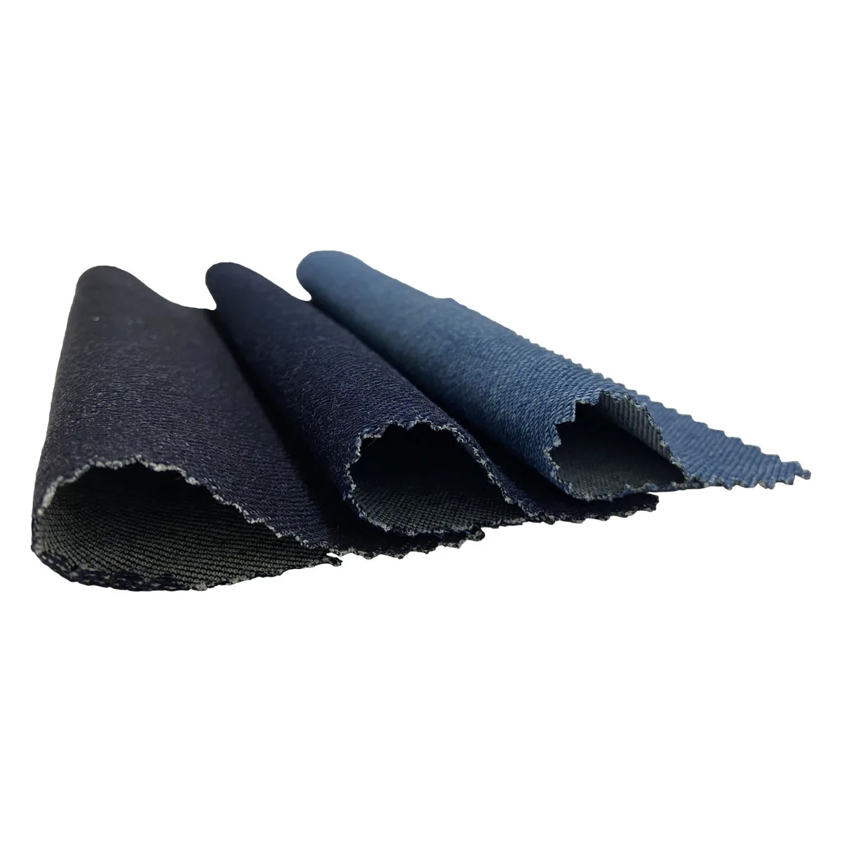 
Джинсовая ткань цвета индиго и белый саржа, 96% хлопок, стрейч 