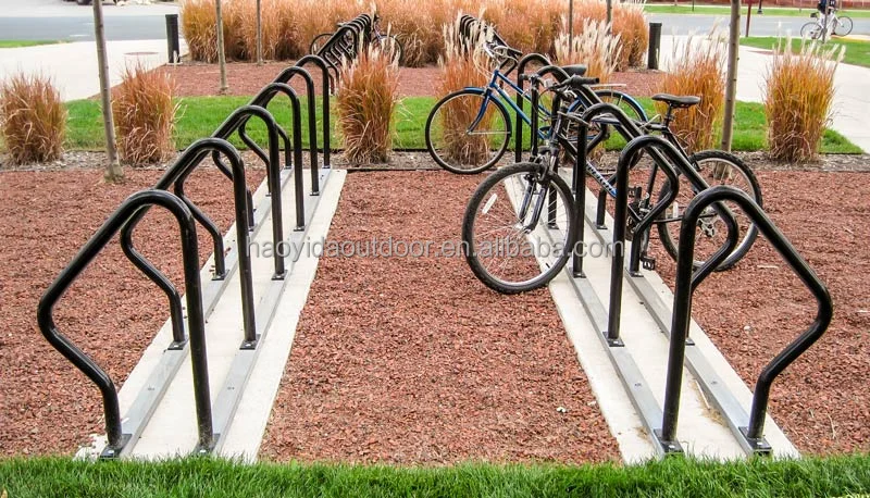 Wholesale Public Bicycle Bike Storage Rack Durable Stand  Metal Stainless Steel/Iron/Aluminium outdoor Bicycle Parking Rack