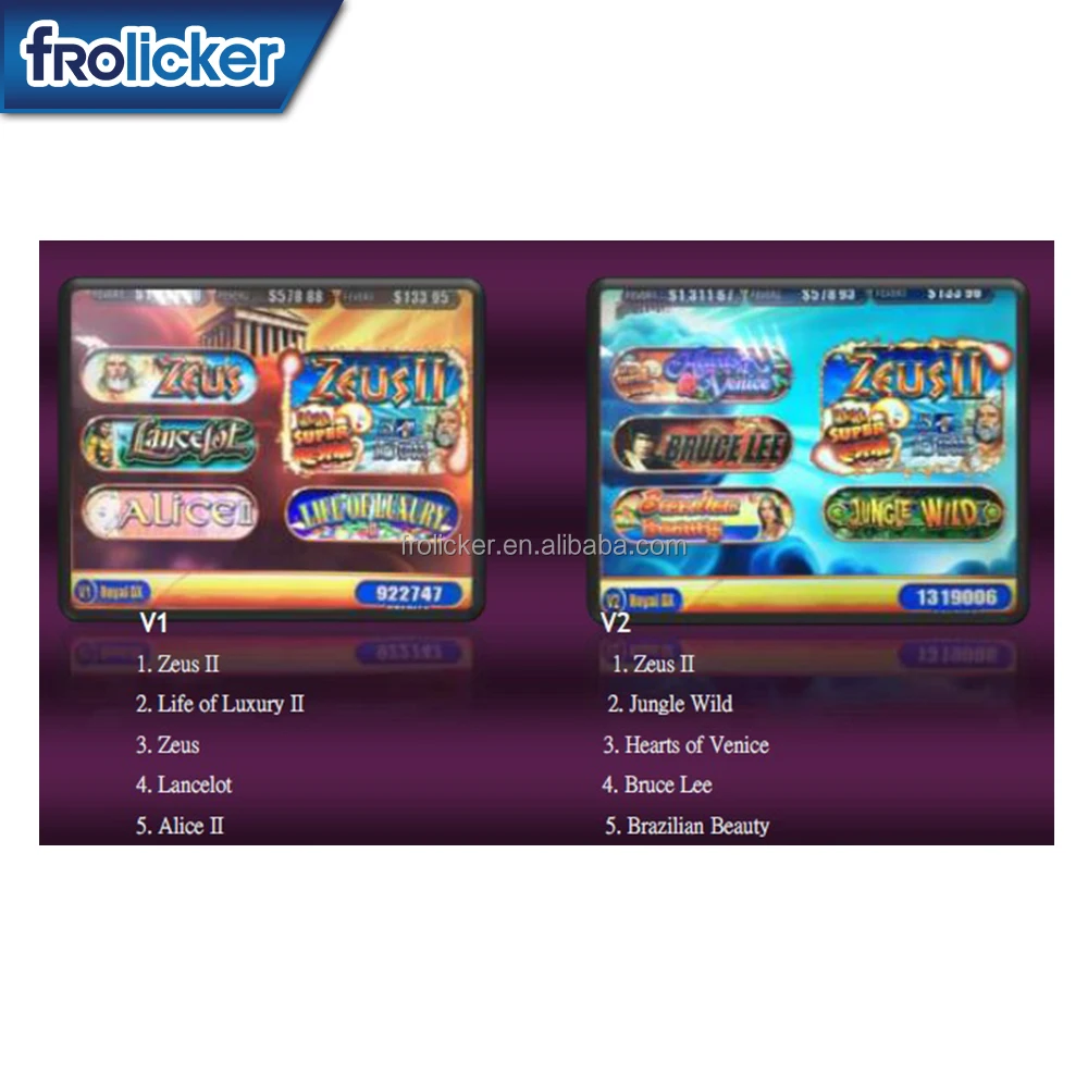 Royal DX 5 in 1 V1-V4 PREVIEW version multigame LINK WMS GAME BOARD