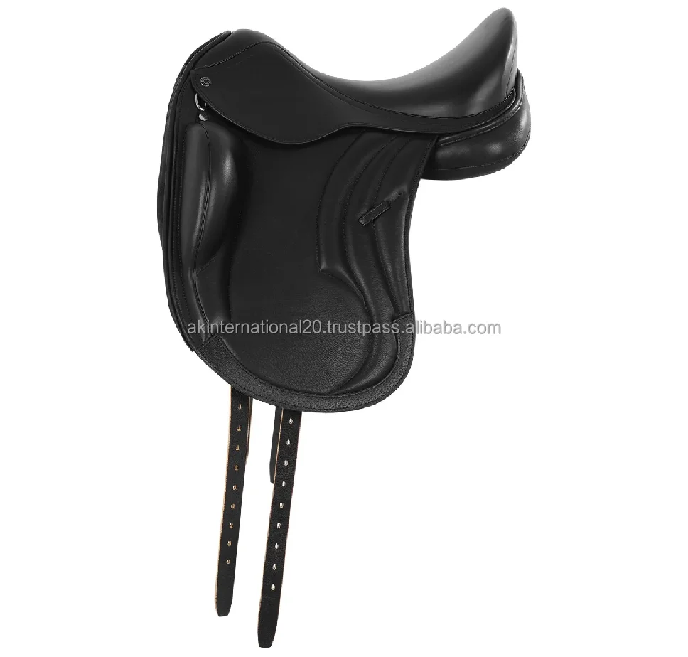 Best selling New Jumping Close Contact Leather Horse Saddle Design jumping Saddle Manufacturing From India