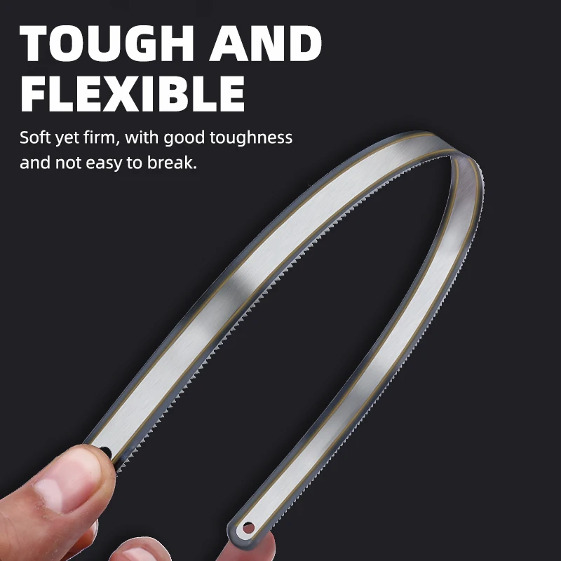 Industrial Grade Bimetal Bandsaw Stainless Steel and Aluminum Bar Precision Cutting Tool Laser Welded OEM Customized Support