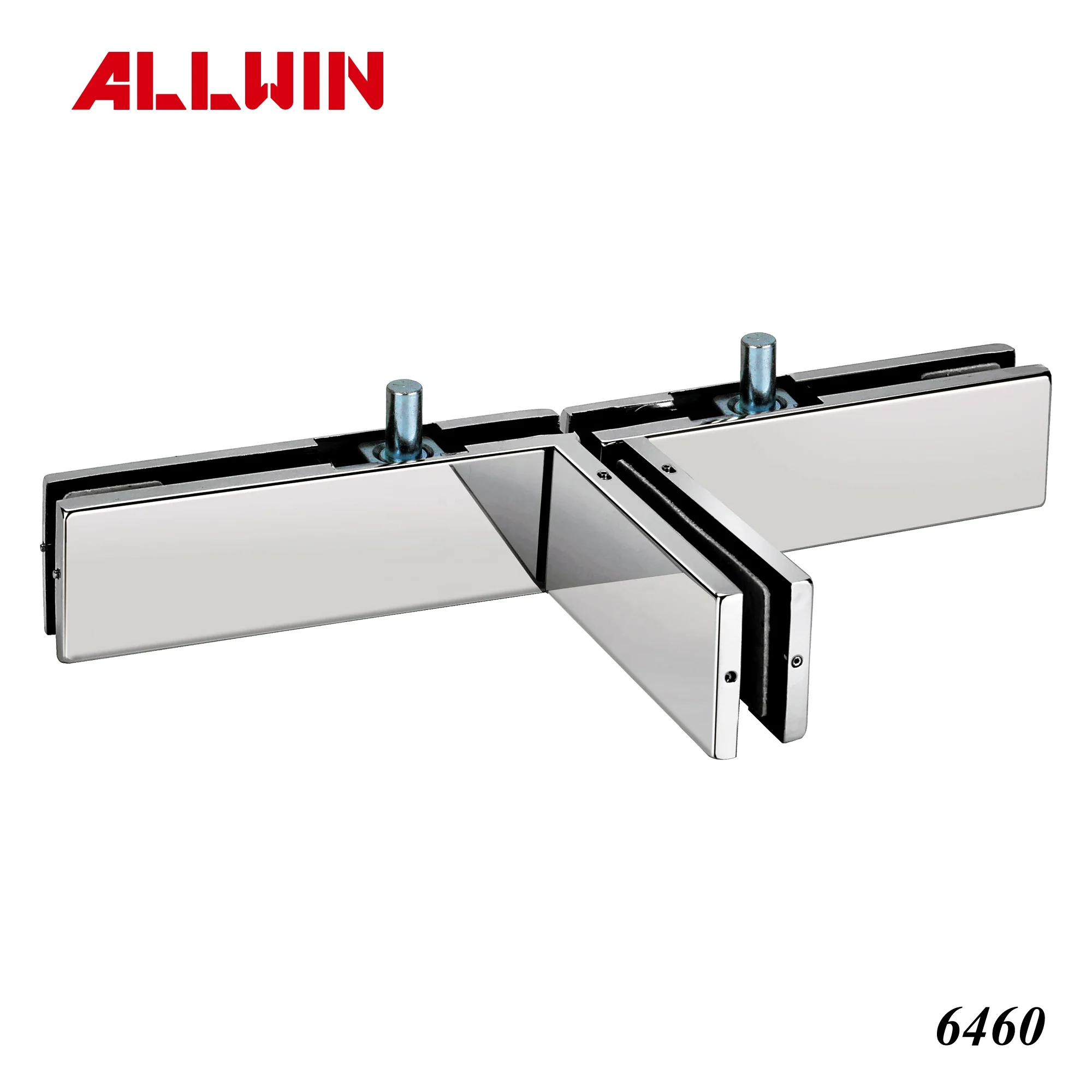 Modern Stainless Steel and Aluminium Glass Door Clamp Patch Fitting for Home and Hotel Window Door Hinge Hardware
