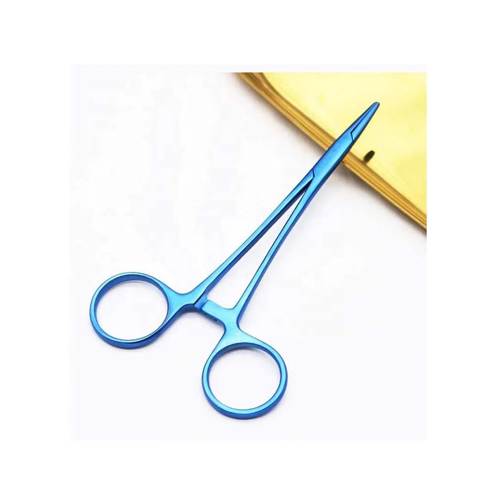 Cosmetic Medical Instruments Titanium Alloy Medical Needle Holding Forceps Fine Micro Plastic Surgery Ophthalmic Instruments