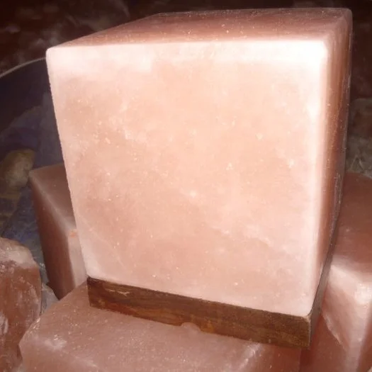 Wholesale Super Quality 100% Pure Himalayan Salt Cube Lamp