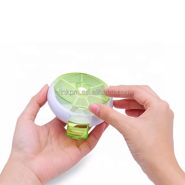 Durable Pill Dispenser Box Holder 7 day For Travel