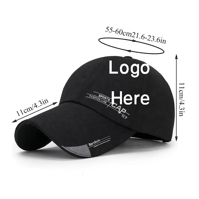 Best Selling Products OEM Logo embroidery Custom Logo High Quality Custom Logo Mens outdoor sports baseball caps for sale