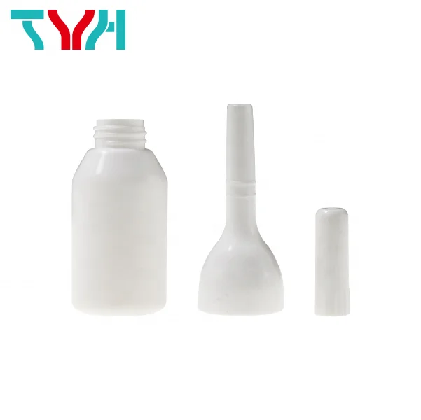 10ml LDPE Round Soft Plastic Dropper Serum Bottles | Squeezed Ampoules with PP Screw On Nozzle Cap for Beauty Care (HN Series)