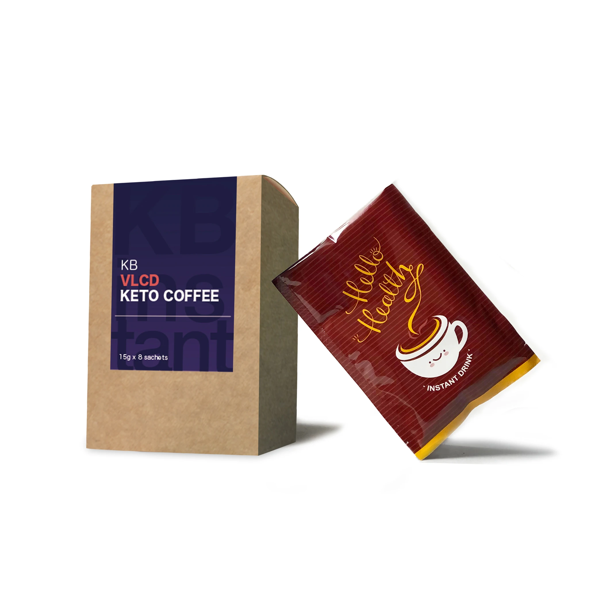 Factory Price Slim Deliciously Coffee VLCD Very Low Carb Coffee Chinese Weight Loss Slimming Diet Coffee Every Day Keto