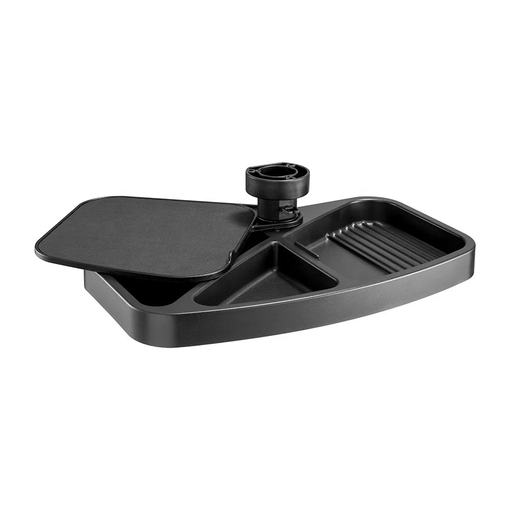 Under Desk Organizer Swivel Adjustable Drawer Storage Mouse Tray