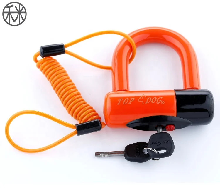 Anti-Drilling U Lock For Bike Accessories Wholesale Silicone electric bicycle U lock
