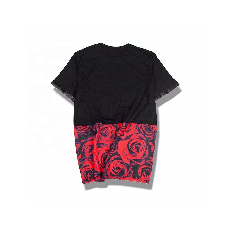 Новейший дизайн 4 вида цветов с принтом нарядное футболки сделано в Китае оптом или пробный заказ одобренный сертификат