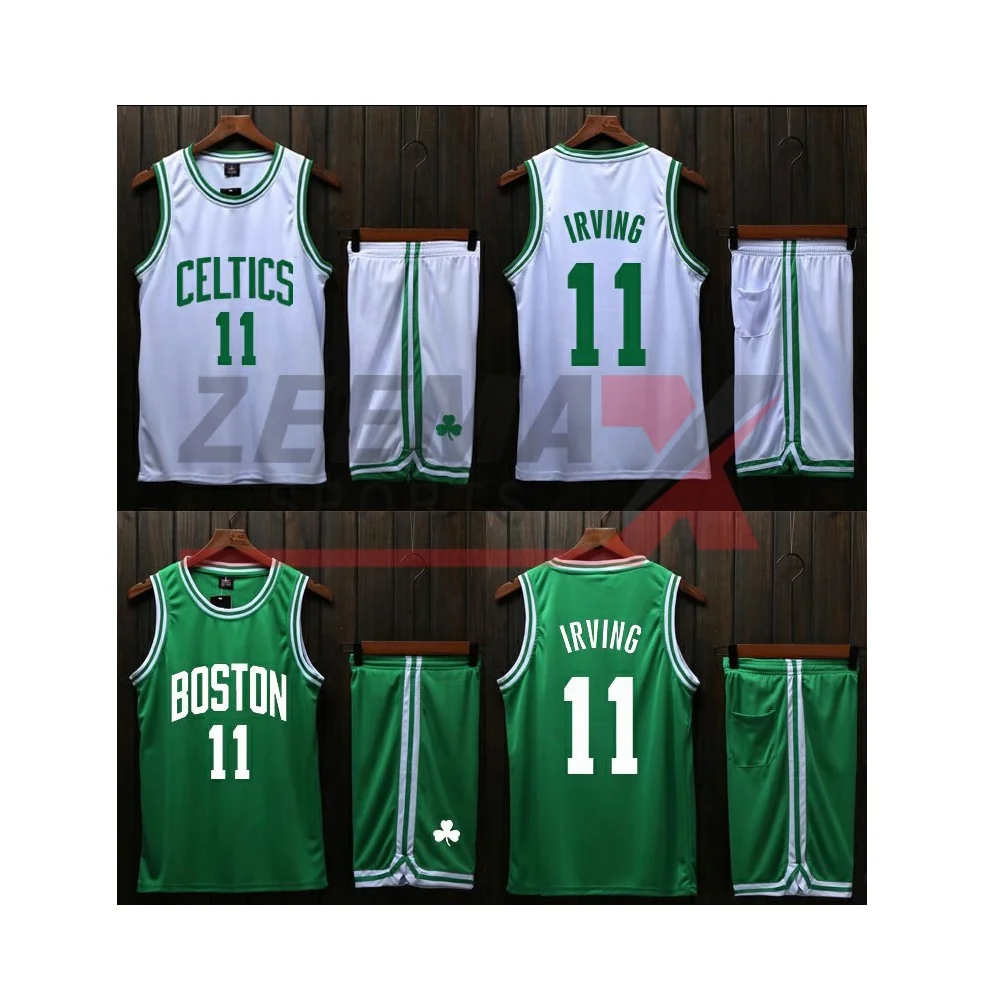 Custom Teams With Celtics Designs Basketball Uniform