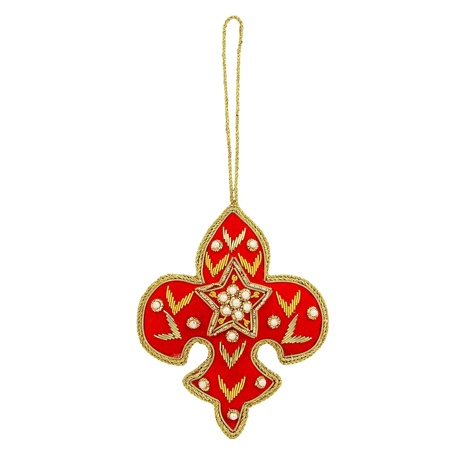 Бархатные рождественские украшения ручной работы с вышитыми бусинами орнамент носки Санты жираф слон хижина оптовая продажа