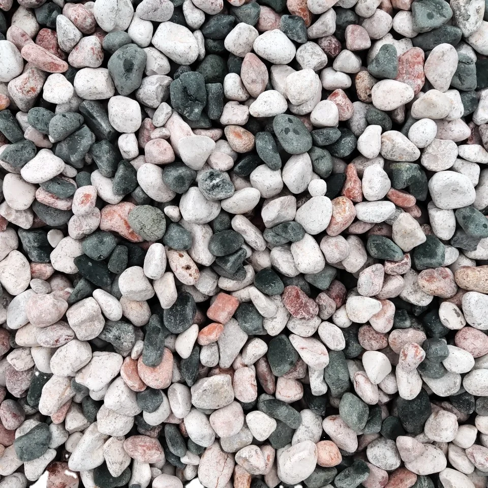 Natural round Cobble Pebbles Mix Washed Stone for Driveway from Vietnam Egg Stone and Cobblestone Type
