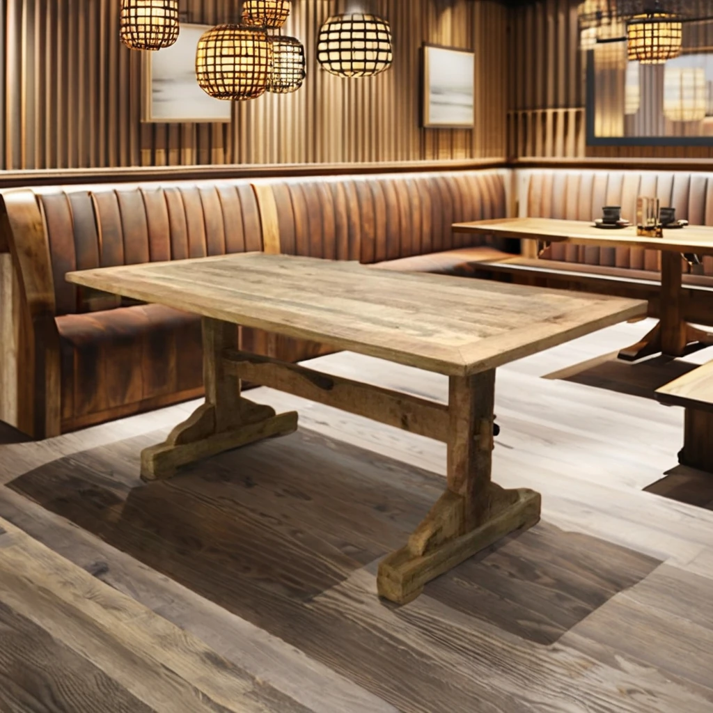 Новый Американский круглый обеденный стол с Newbern мебель для столовой гостиной ресторана использования в торговом