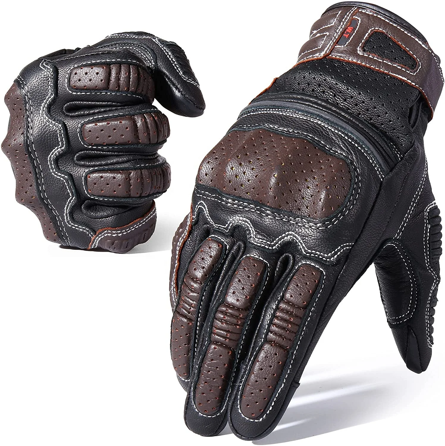 Motorbike riding protection racing Motorcycle gloves High Quality Leather Motorbike Gloves
