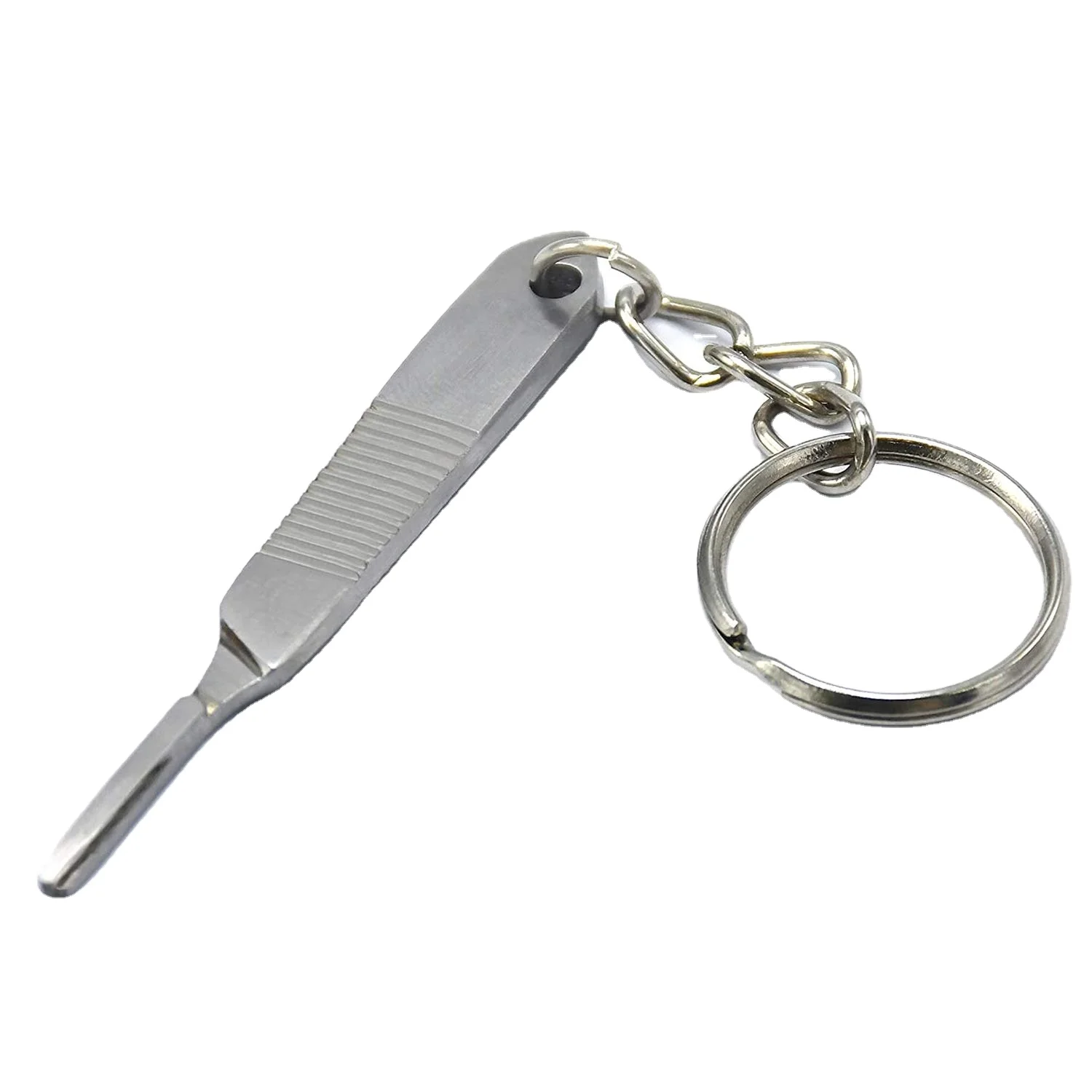 Miniature Scalpel Handle Keychain | Scalpel Graduated Handle No. 3 Surgical Stainless Steel Dental Instruments