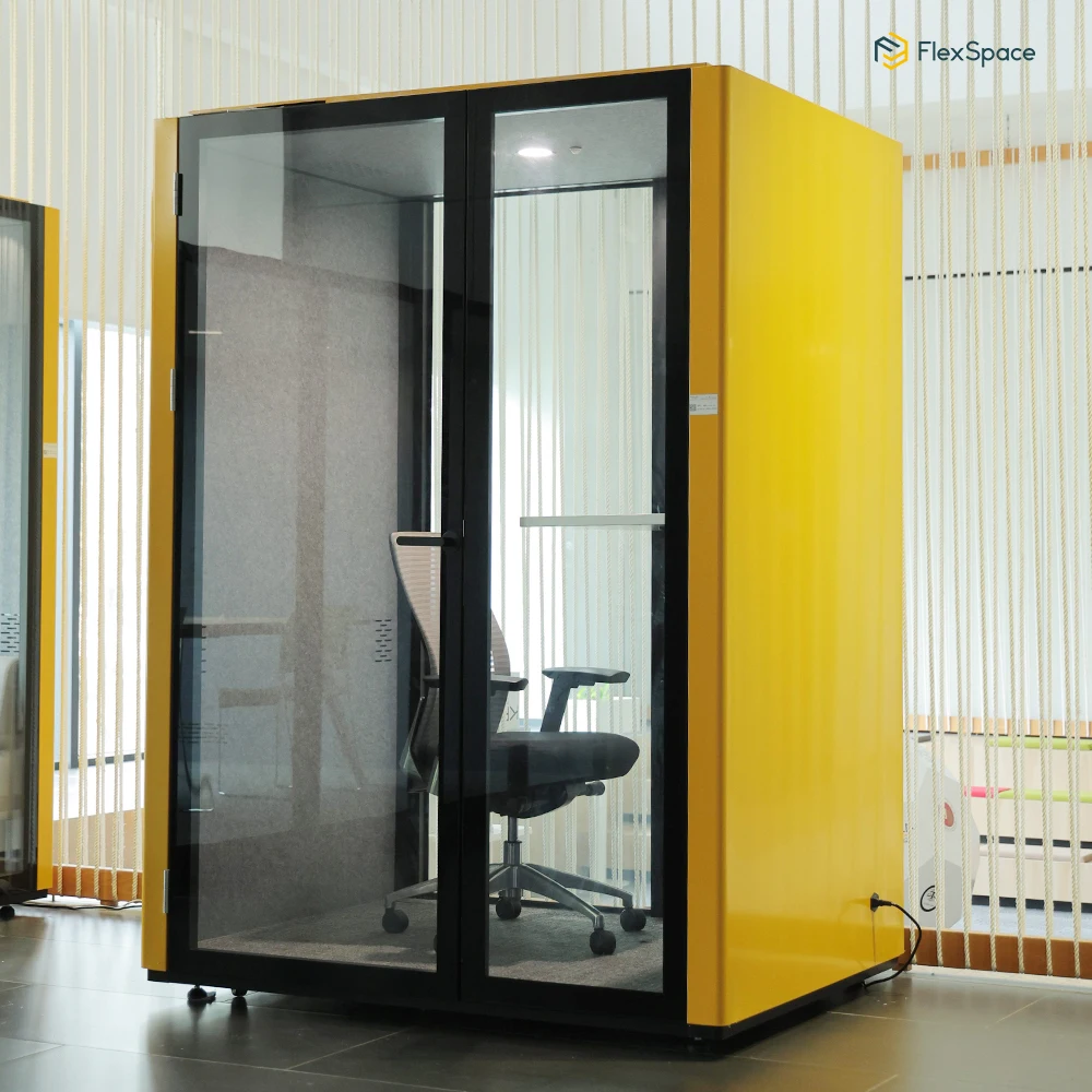 Flexspace 2024 new office pods Single sound proof office pod soundproof focus room phone booth with ce