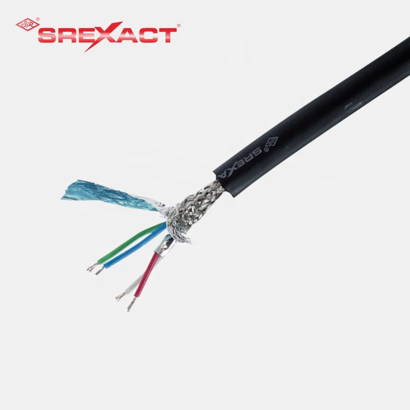 Кабель dmx 512 из алюминиевой фольги и оплетки с двойным экраном